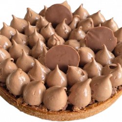 Tarte croustillante au chocolat